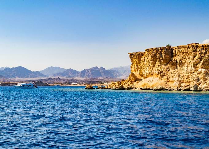 Scenic view of Naama Bay S