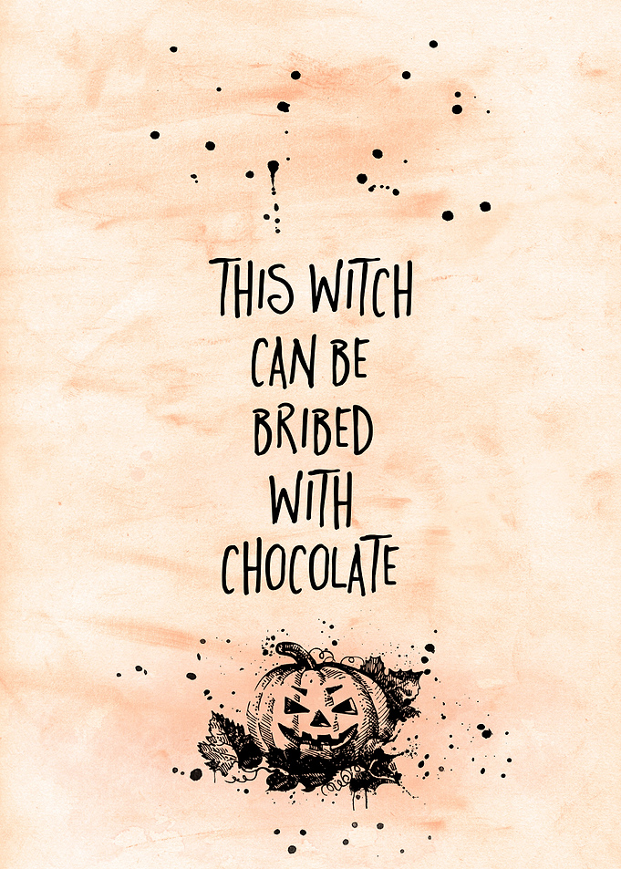 BRIBED WITH CHOCOLATE
