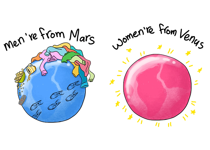 men are from Mars