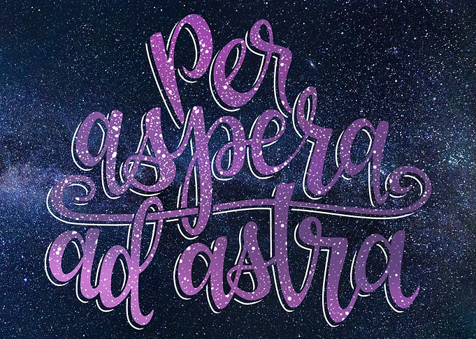 Per Aspera Ad Astra Quote