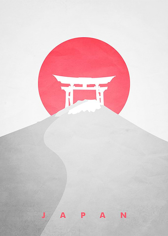 Japan Travel Poster