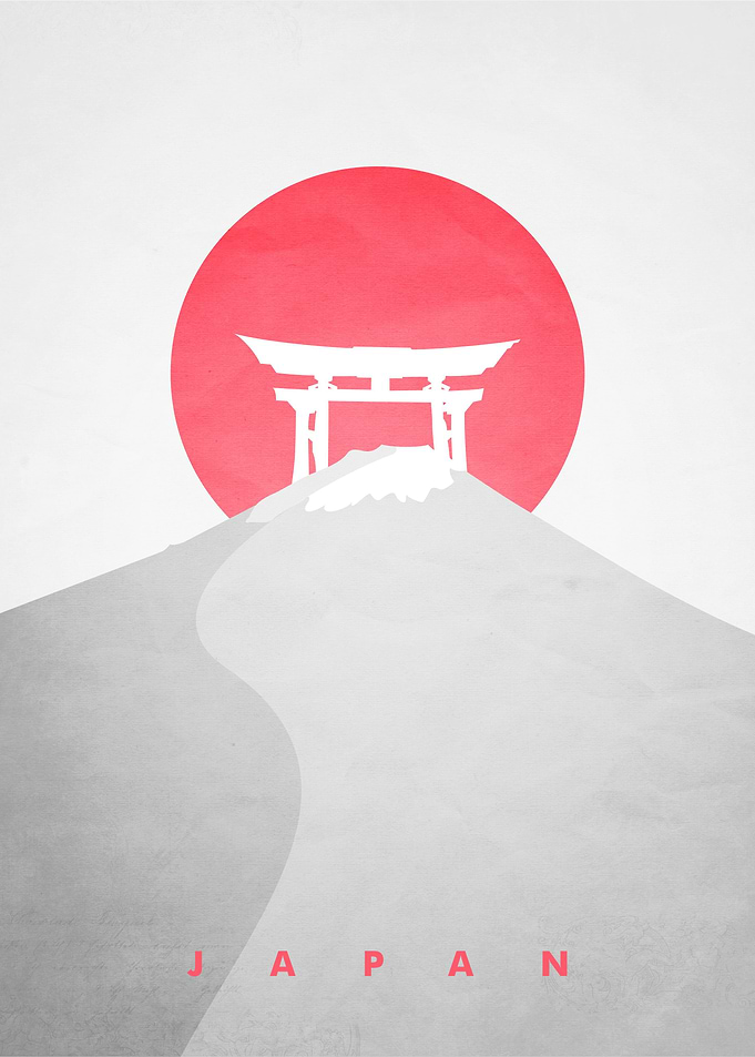 Japan Travel Poster
