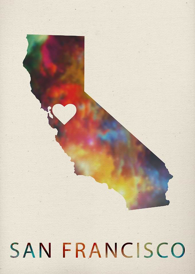 San Francisco Watercolor