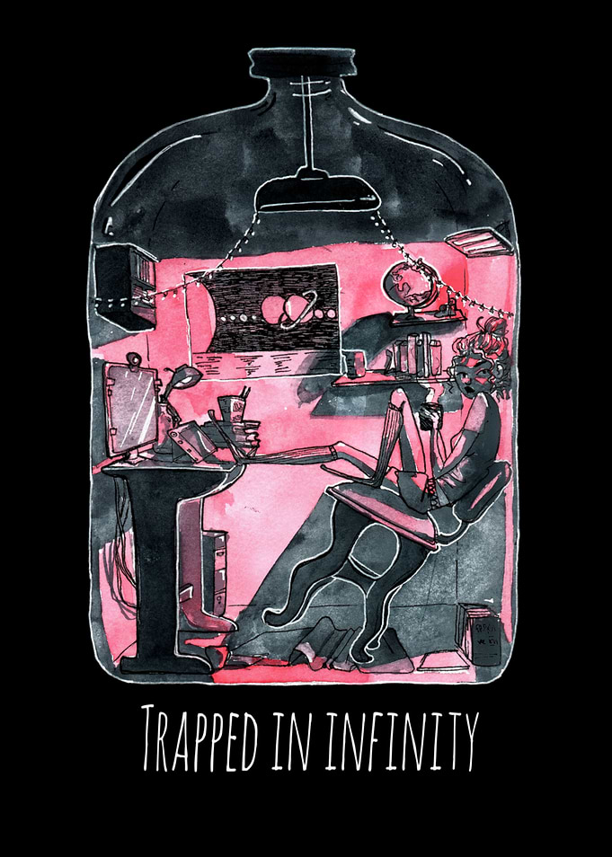 Trapped in Infinity