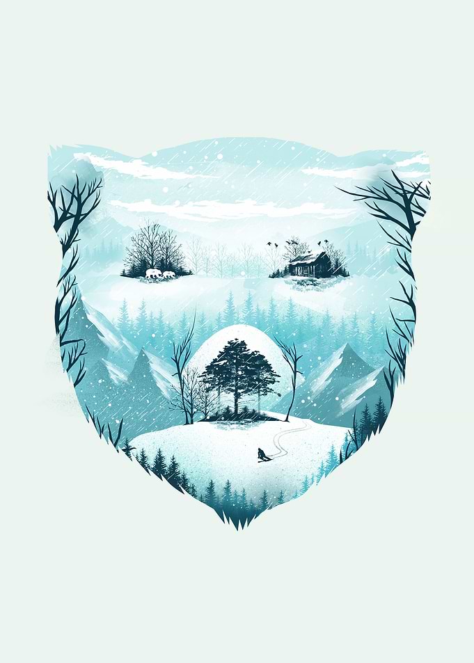 Snow Bear on Wild Winter