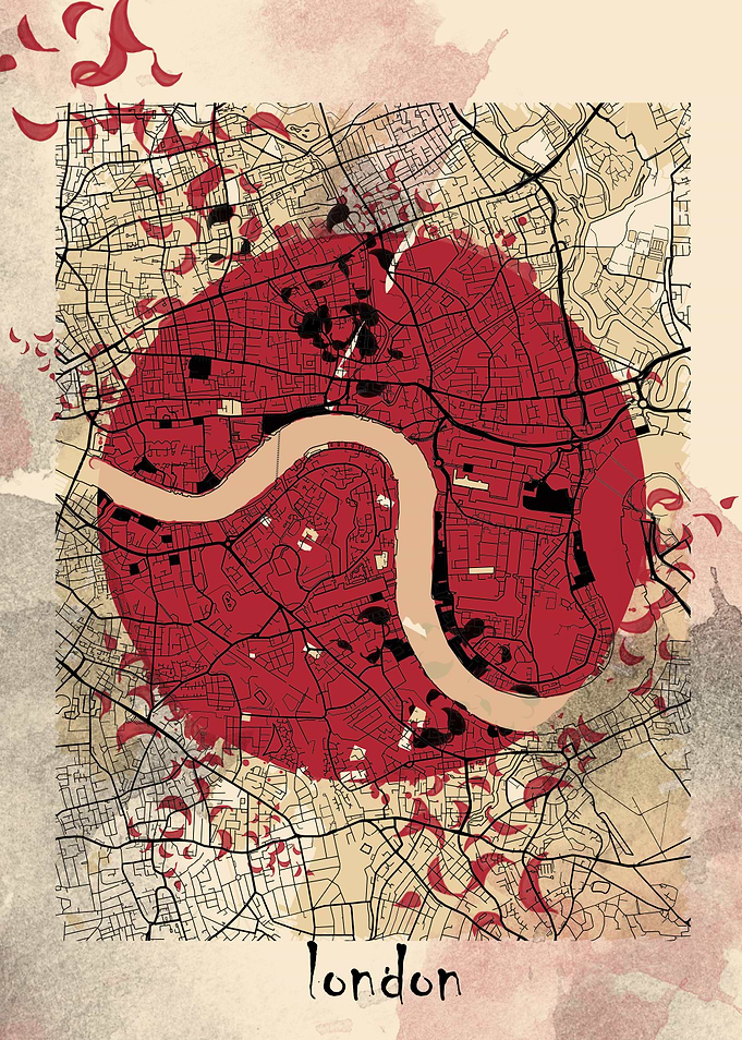 london map japanese