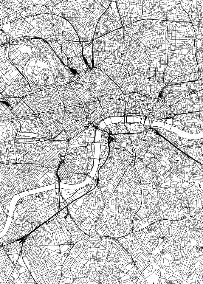 London White Map