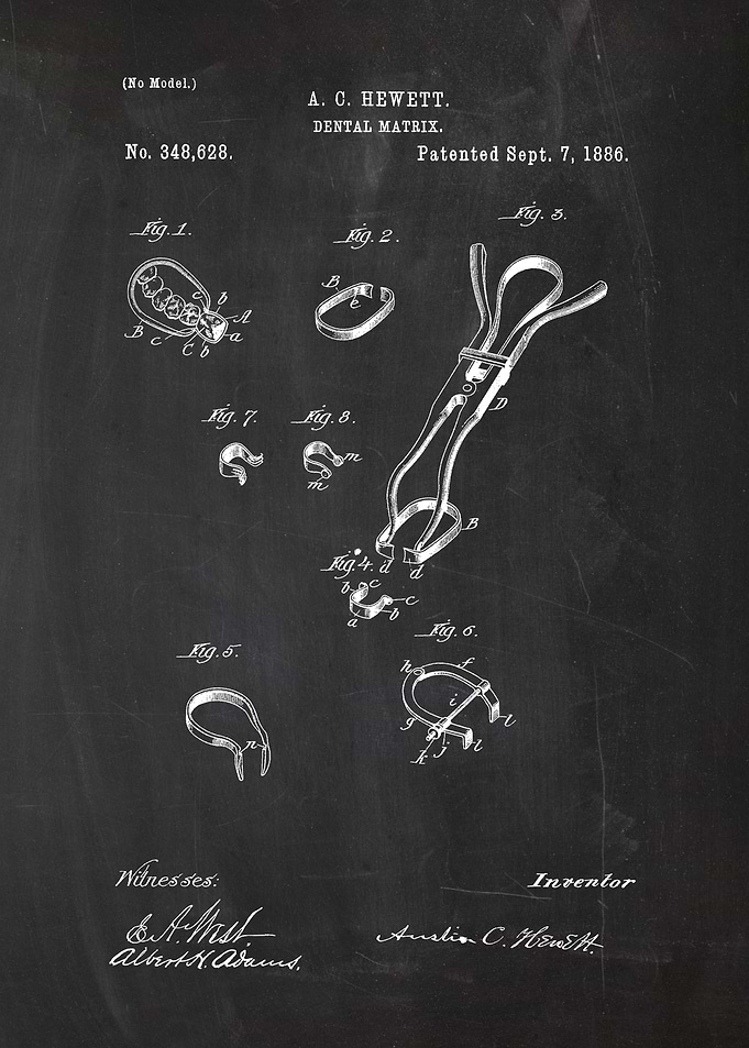 1886 Dental Matrix
