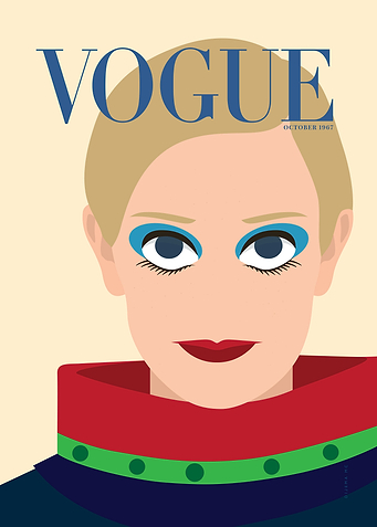 No002 VOGUE October 1967