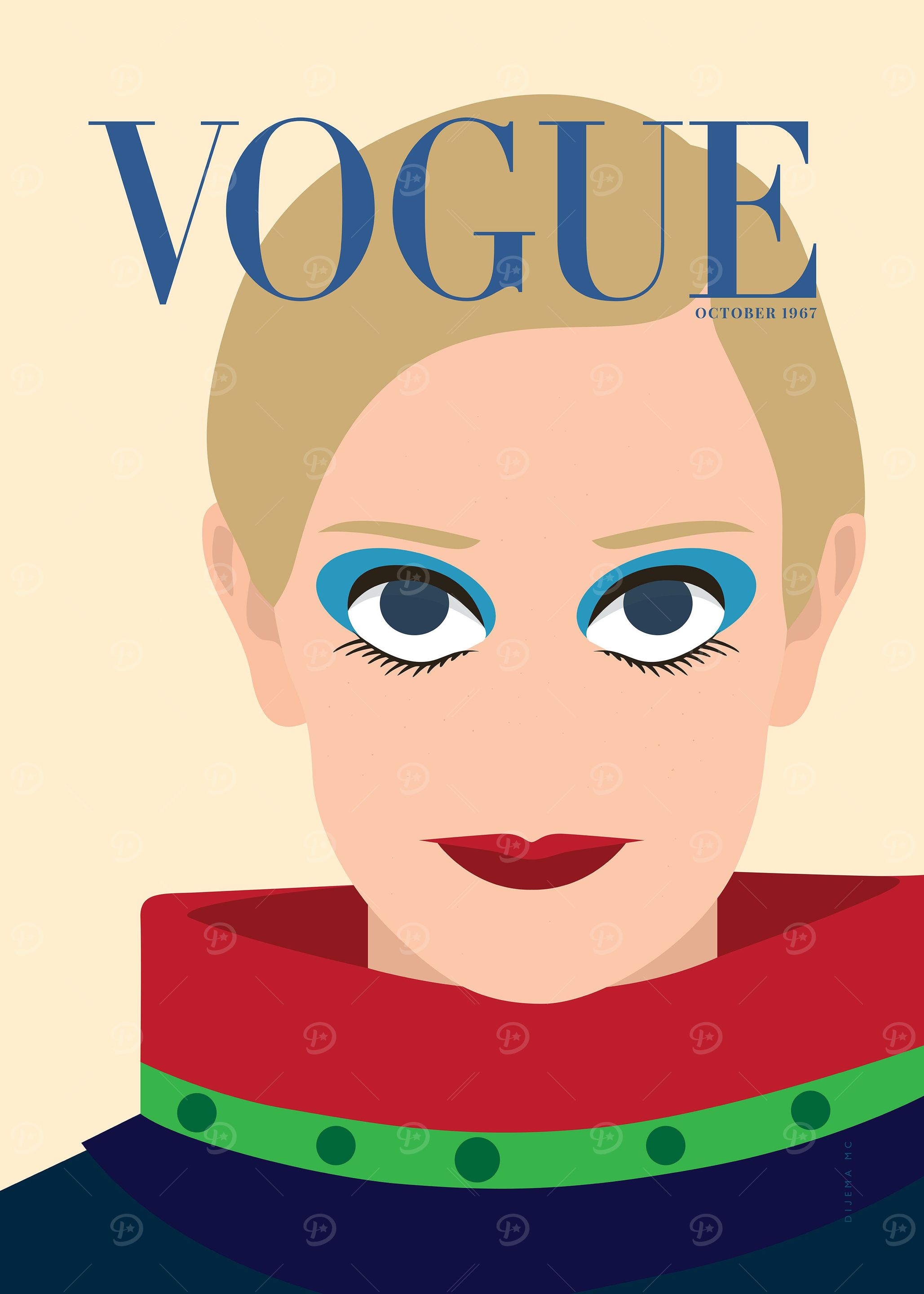 No002 VOGUE October 1967