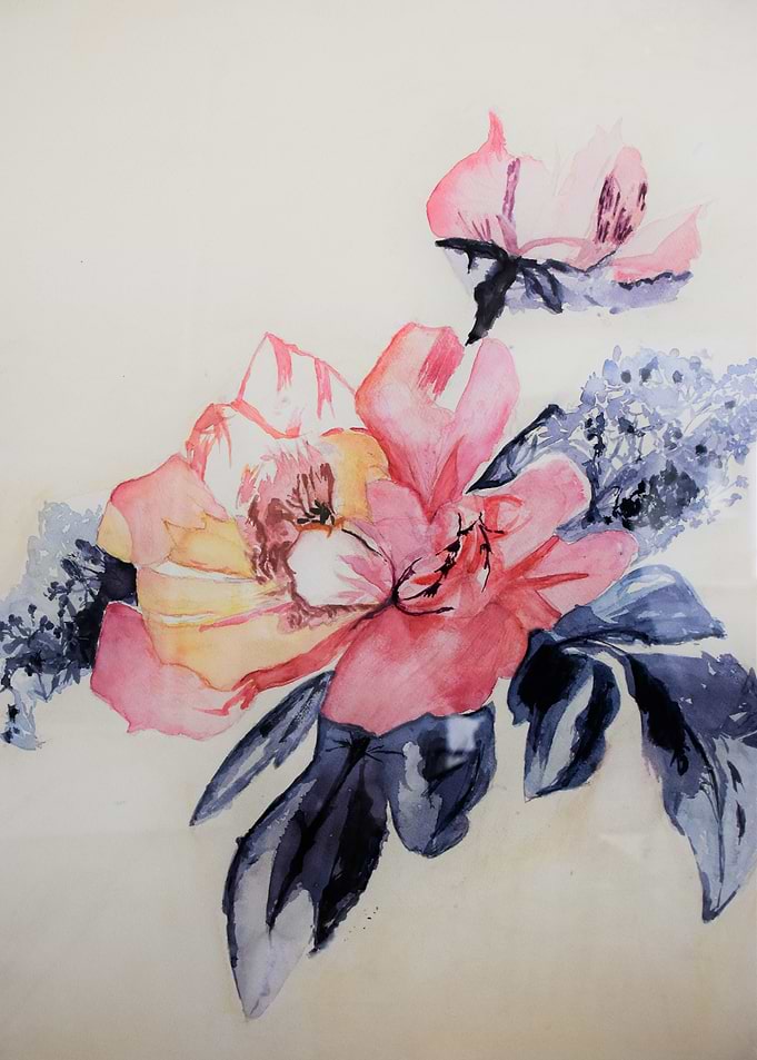 Vintage watercolour