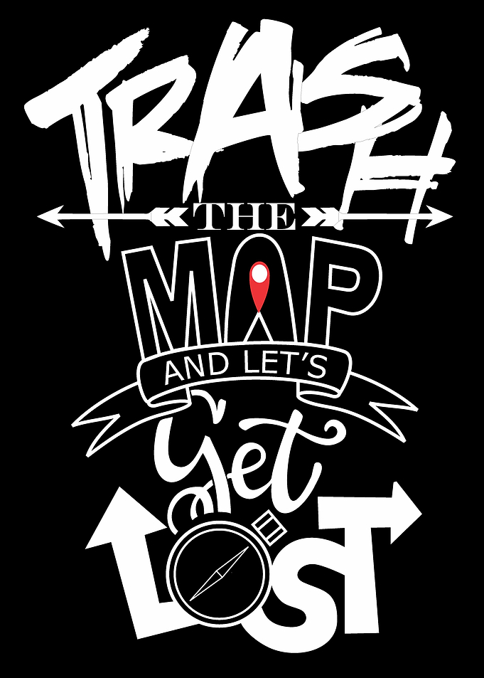 Trash the map get lost