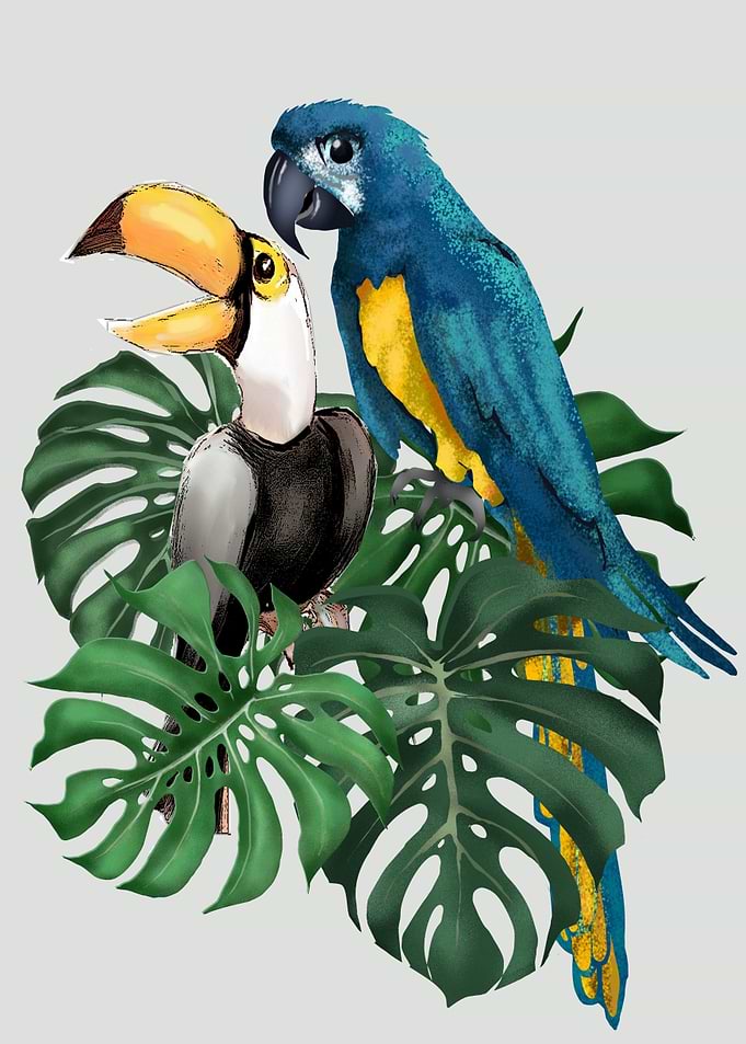 tropical pattern 3