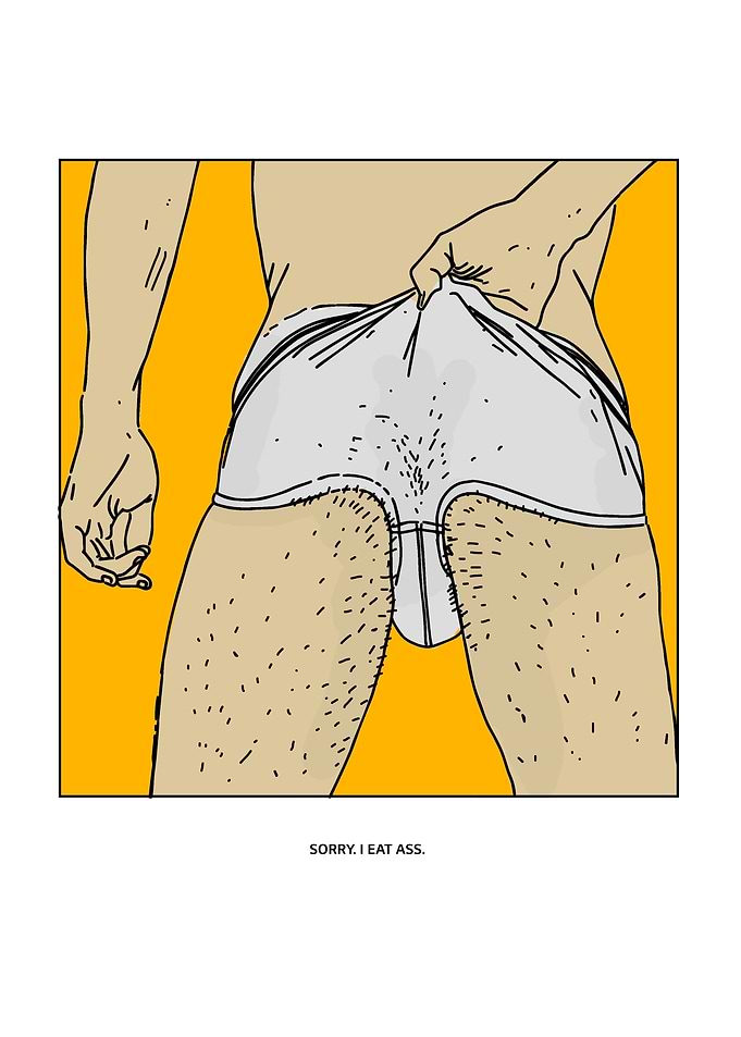 sorr i eat ass