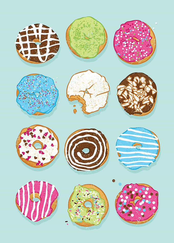 Sweet donuts