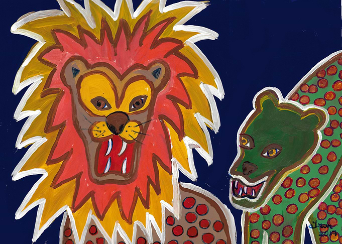 Lion and Lioness