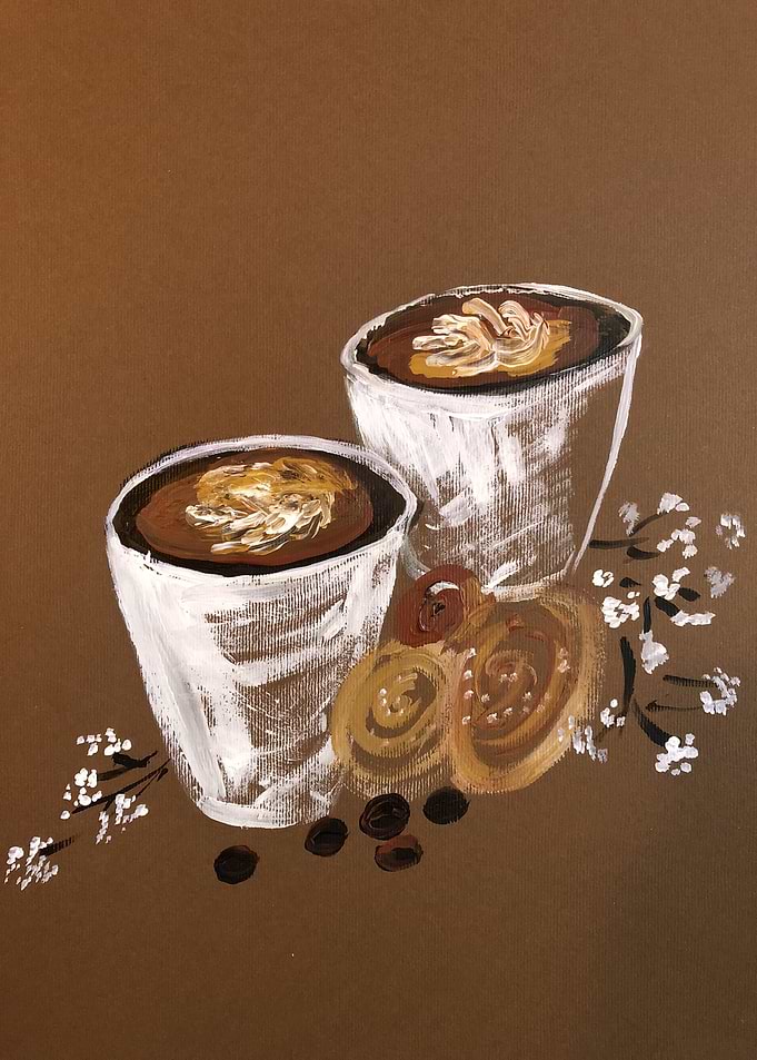 Cofee and biscuits