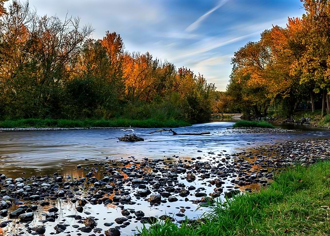 Fall on the Boise River