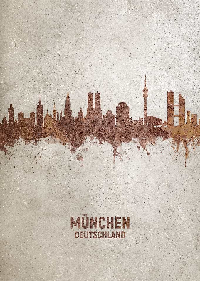 Munich Rust Skyline