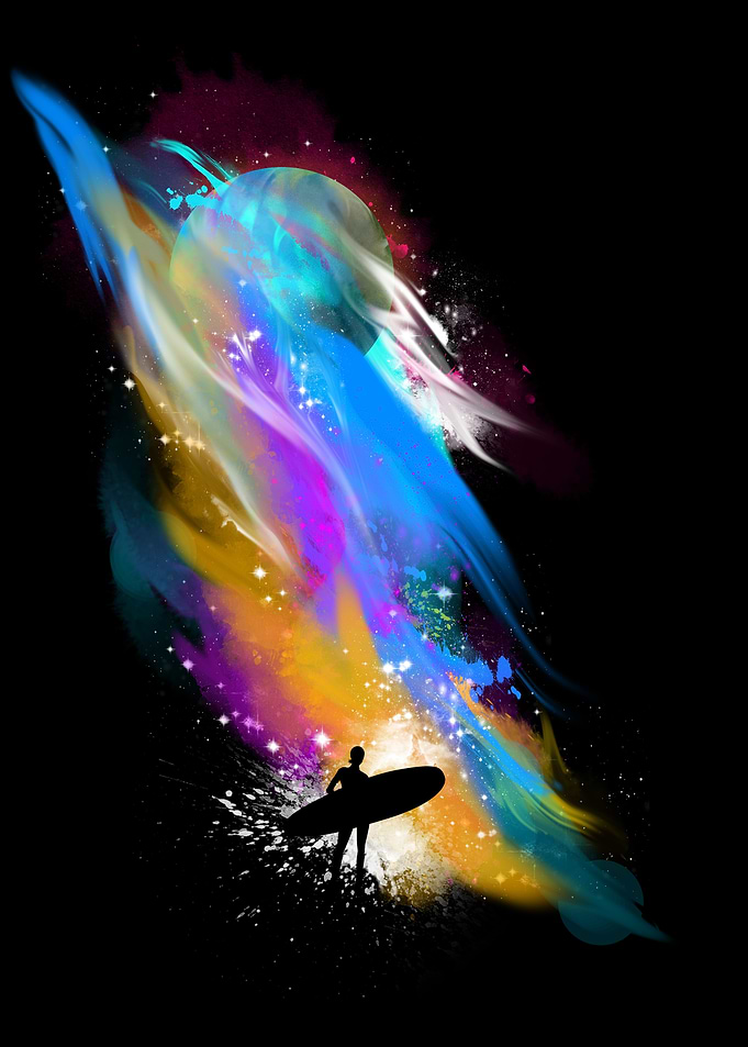space surfin