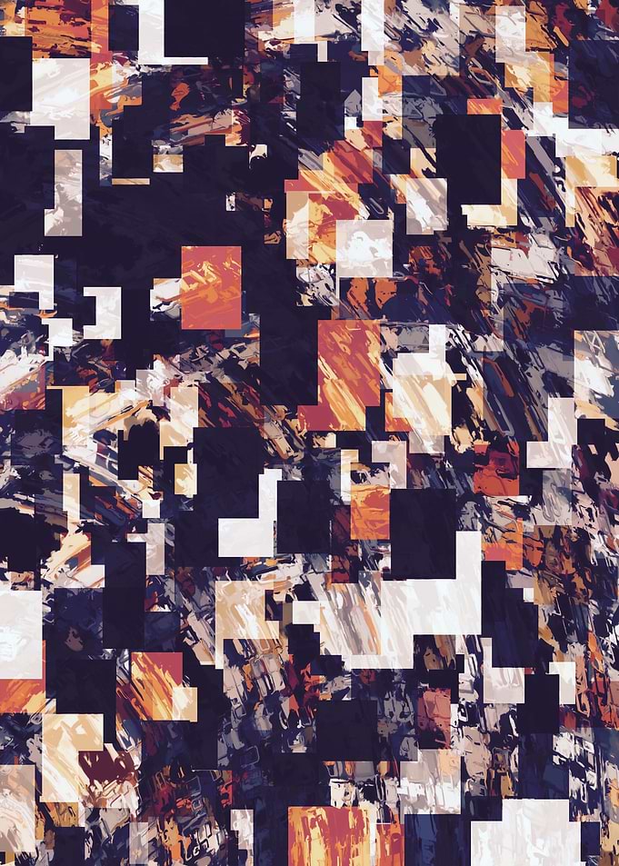 geometric square pattern
