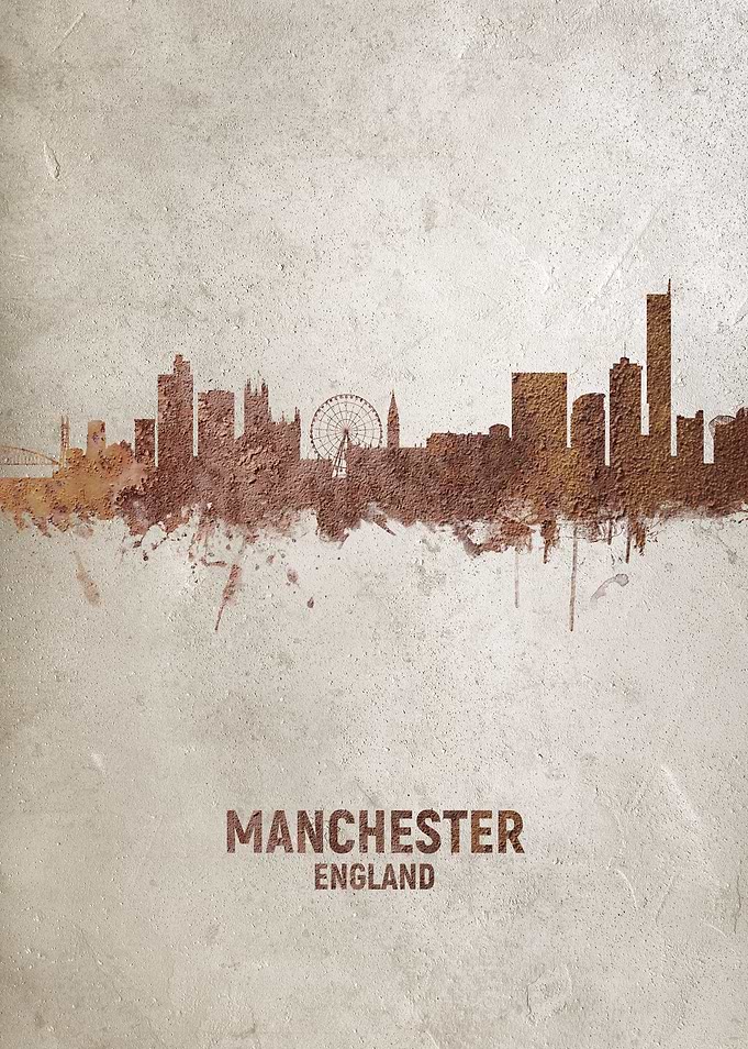 Manchester Rust Skyline