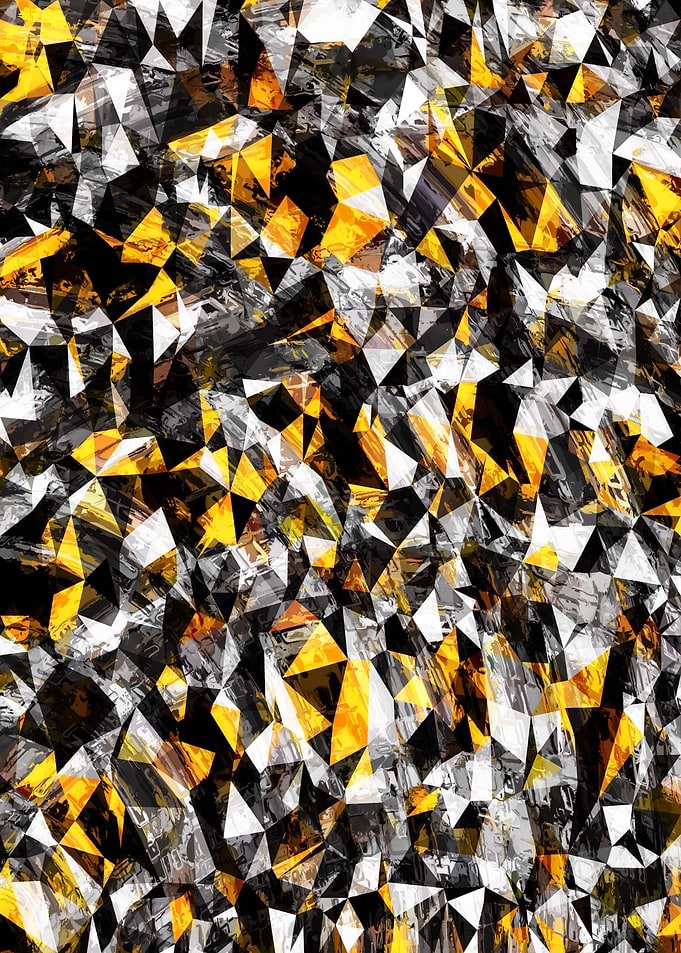 geometric triangle pattern