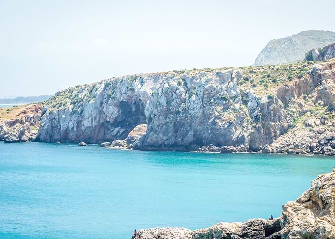Houcima beach in summer