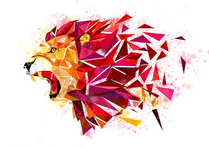 Lion Watercolor