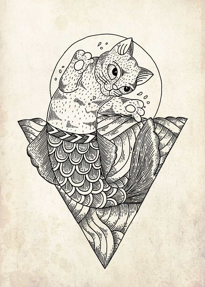 catfish on the moon