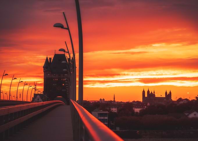 Dusk in Worms