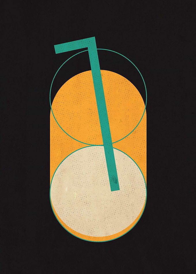retro glass