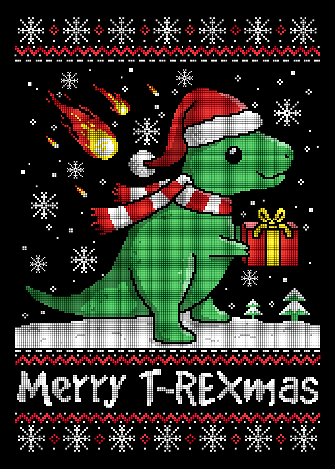 Merry t rexmas christmas