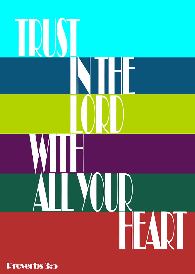 Proverbs 3 5 VERSE