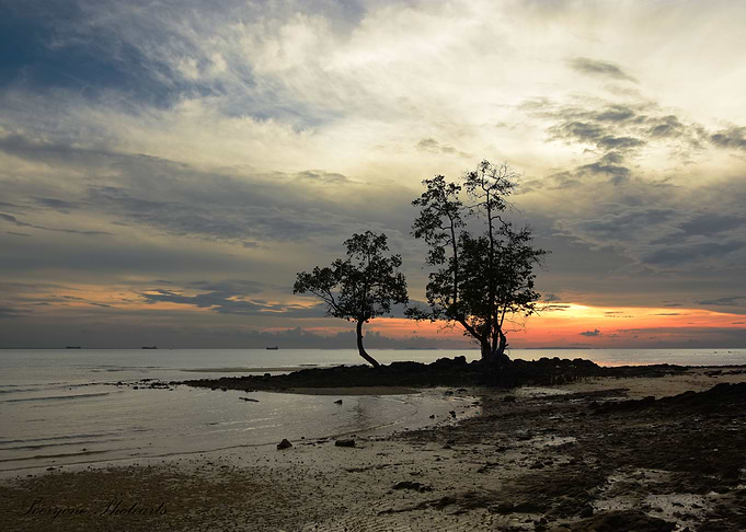Awaesome sunset from Jebu
