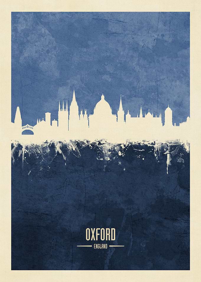 Oxford England Skyline