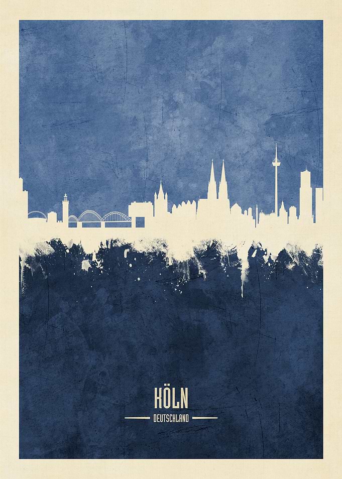 Cologne Germany Skyline