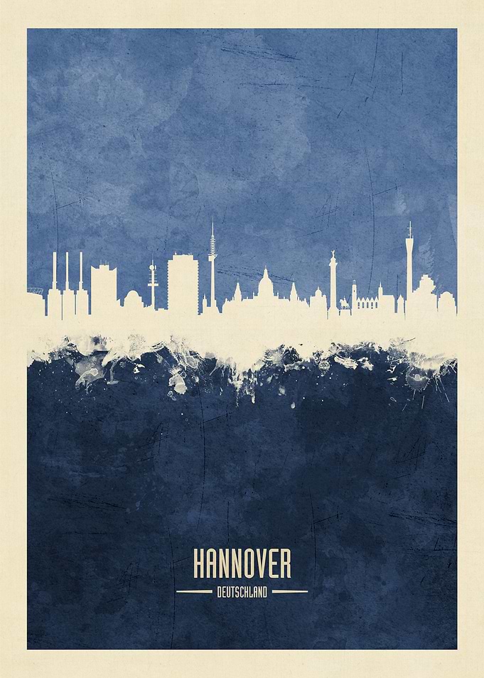Hannover Germany Skyline