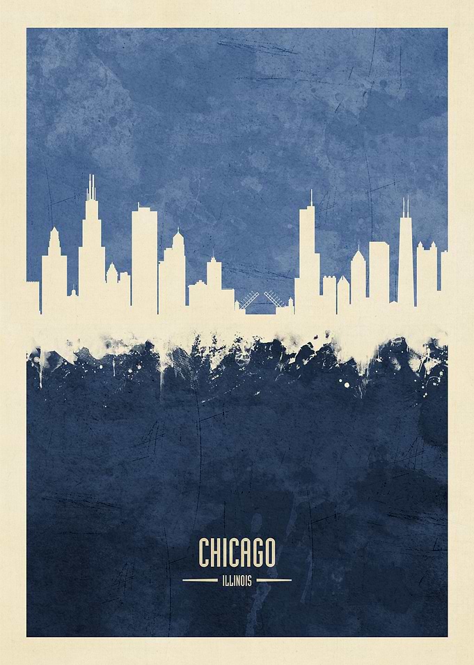 Chicago Illinois Skyline