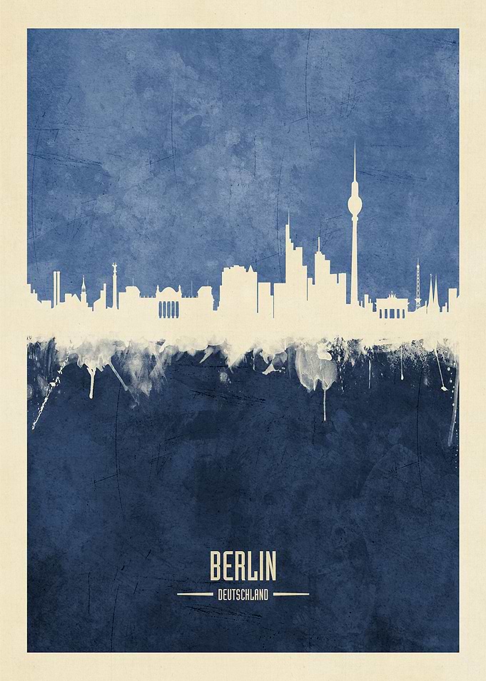 Berlin Germany Skyline