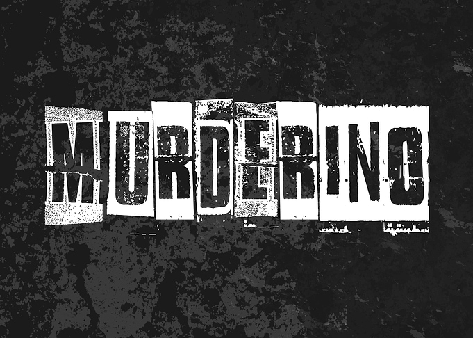 black murderino displate
