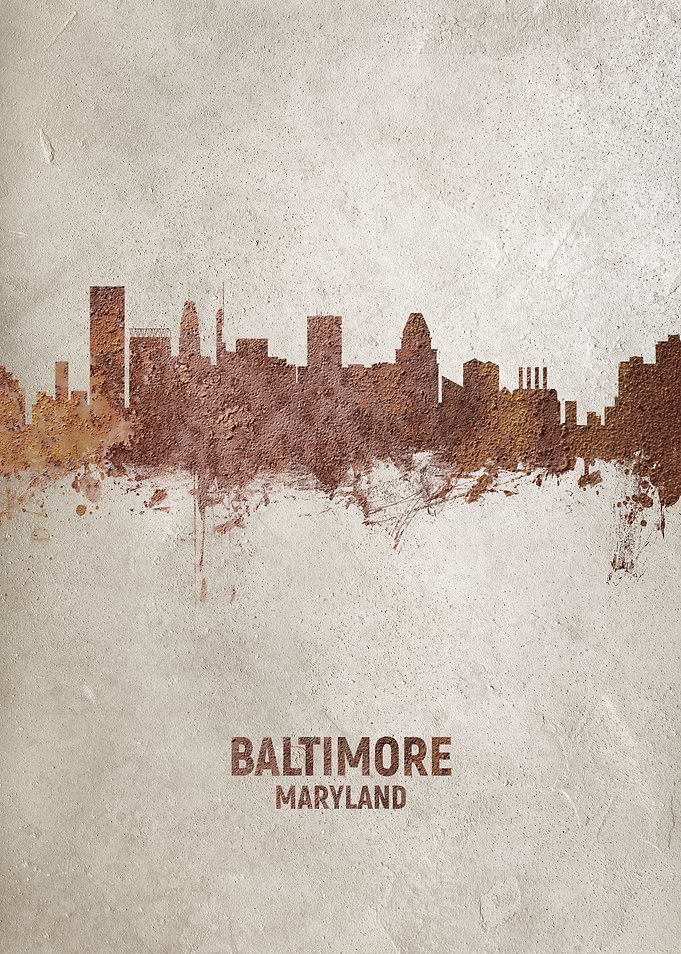 Baltimore Rust Skyline