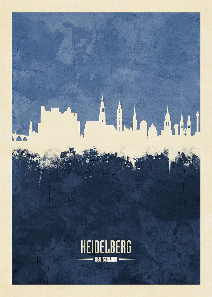 Heidelberg Germany Skylin
