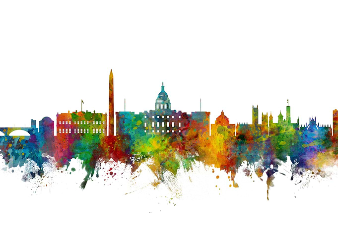 Washington DC Skyline