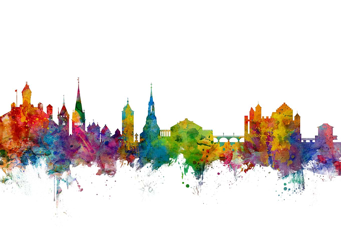 Schaffhausen Skyline