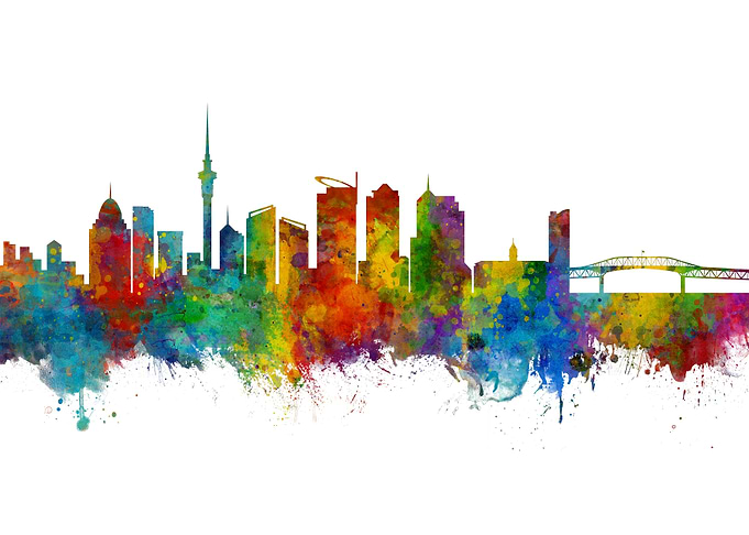 Auckland Skyline