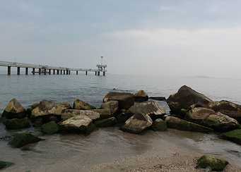Autumn at the Black sea