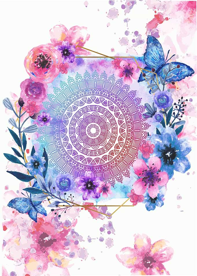 Mandala floral