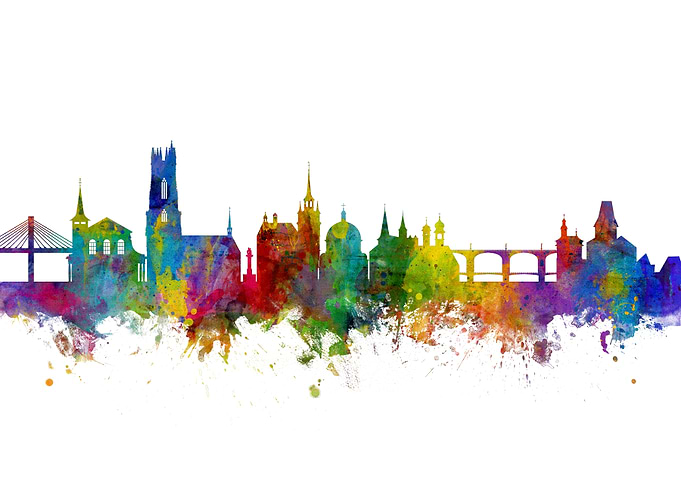 Fribourg Skyline