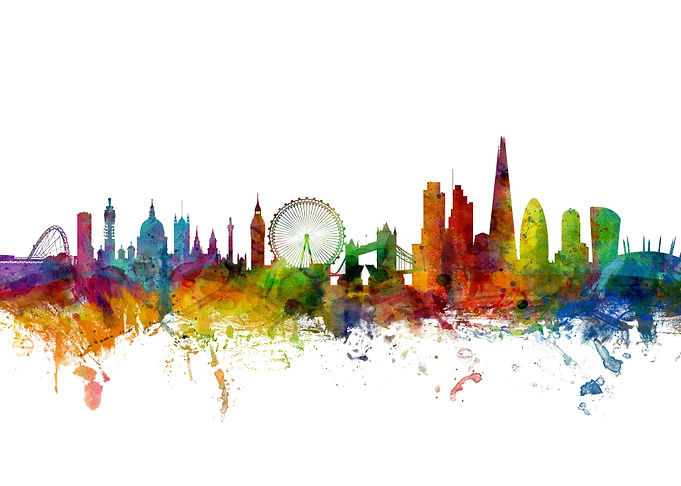 London England Skyline